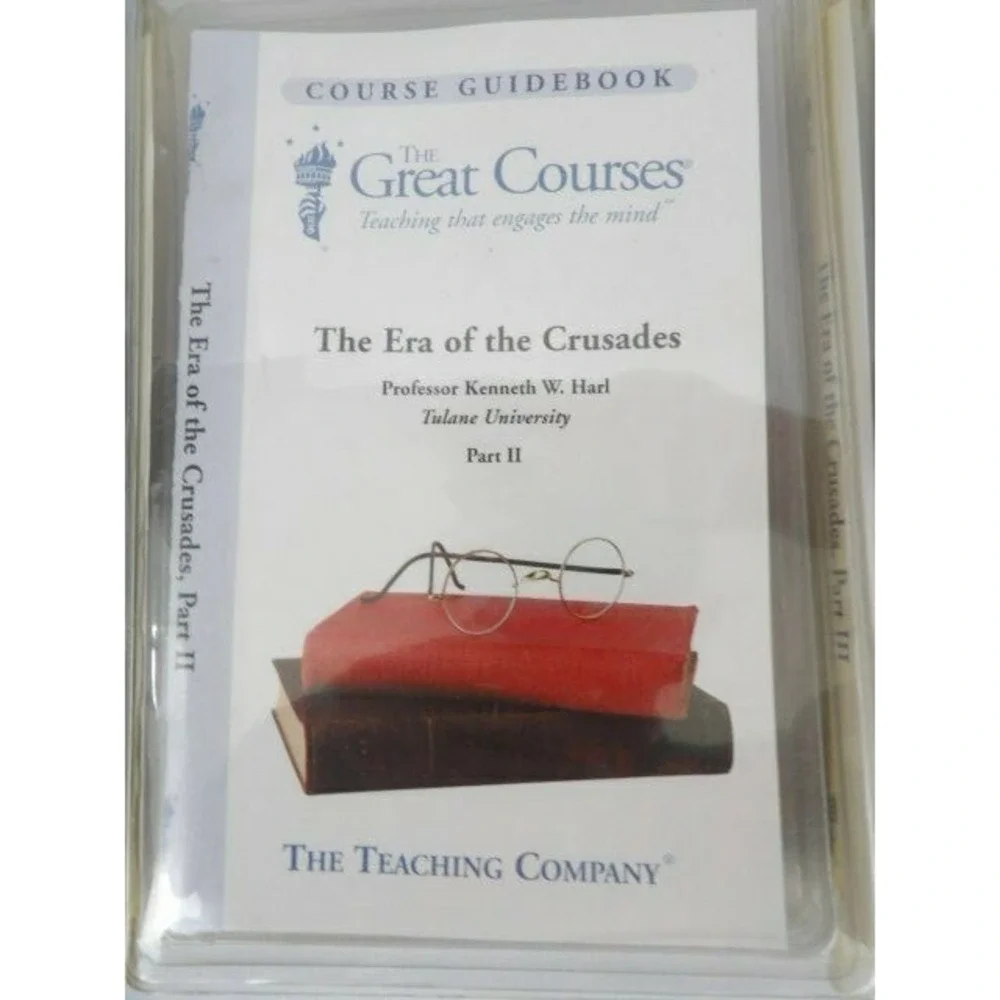 The Great Courses The Era of the Crusades Parts 1, 2, & 3 Guidebook and Discs
